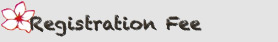 Registration Fee